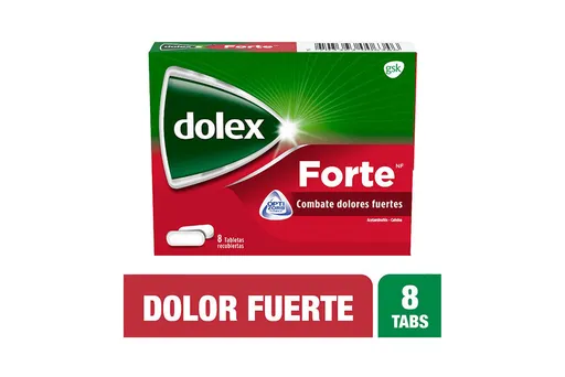 Dolex Forte Analgésico Tabletas Recubiertas