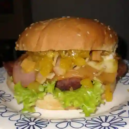 Hamburguesa Hawaiana