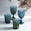 Set Vaso Alma Azul Ambiente Gourmet