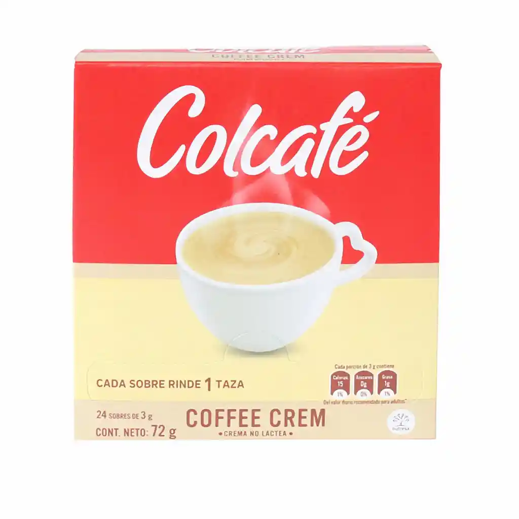 Colcafé Crema para Café Coffee Crem
