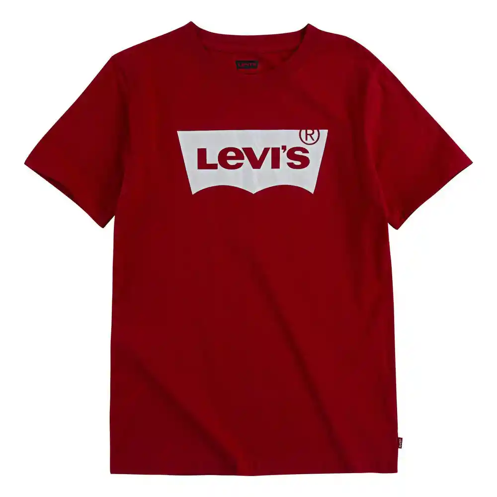 Camiseta Levis de Nino 6-rojo