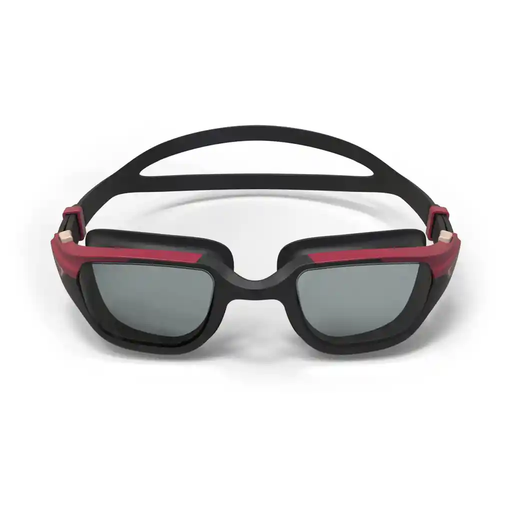 Gafas de Natación Lente Ahumado Talla L Nabaiji 500 Vinotinto