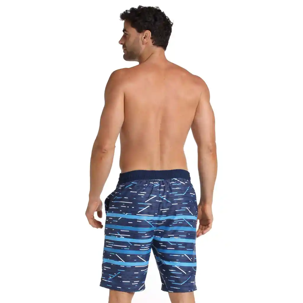 Pantaloneta French Blue Beach 22 Pulgadas Hombre Azul-l