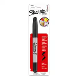 Sharpie Marcador Twin Tip Negro