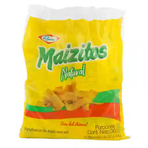 Maizitos Ramo Multipack x 12 Unds. 360 g. Sabor Natural