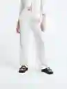  Pantalon Artico Mujer Crudo Danes Claro Talla L Naf-Naf 
