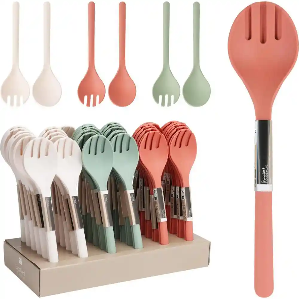 Set X2 Cubiertos Para Ensalada Excellent Houseware 30001850