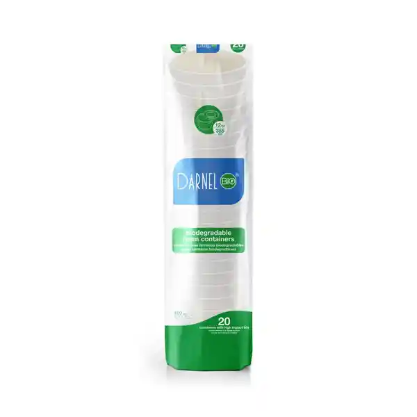 Darnel Contenedor Espumado Biodegradable 12 oz