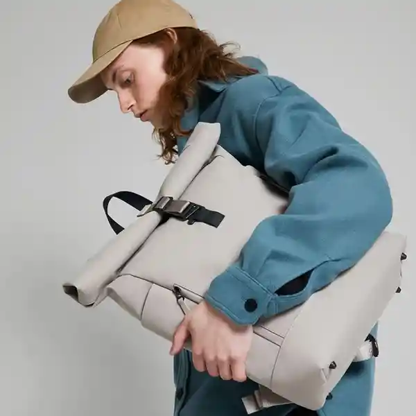 Gaston Luga Mochila Rullen Taupe 20 L