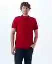 Camiseta Hombre Rojo Talla L 800G003_ROJ191758 Americanino