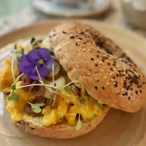 Bagel Integral de Huevo