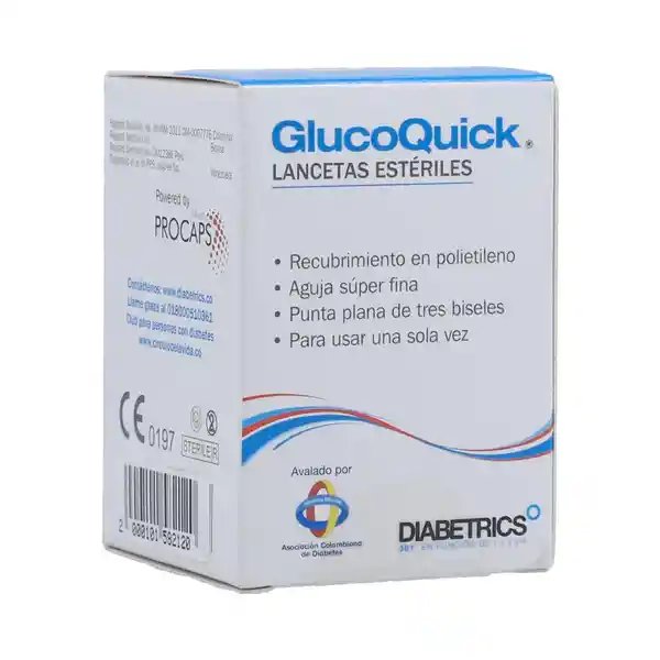 Glucoquick Lanceta Esteriles