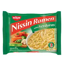 Nissin Sopa Instantánea con Sabor a Verduras
