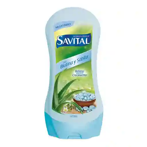 Savital Acondicionador con Biotina y Sábila