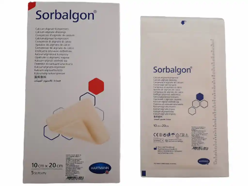 Aposito Sorbalgon Alginato De Calcio 10 X 20 Cm