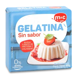 Gelatina Sin Sabor M&c