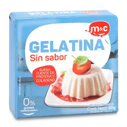 M&C Gelatina Sin Sabor