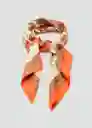 Pañuelo Tapiz Naranja Talla 99 Mujer Mango