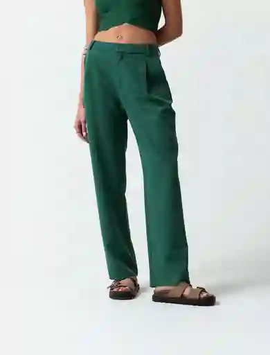 Pantalón Lirio Verde Cazador Herbario10 10 533F386 Naf Naf