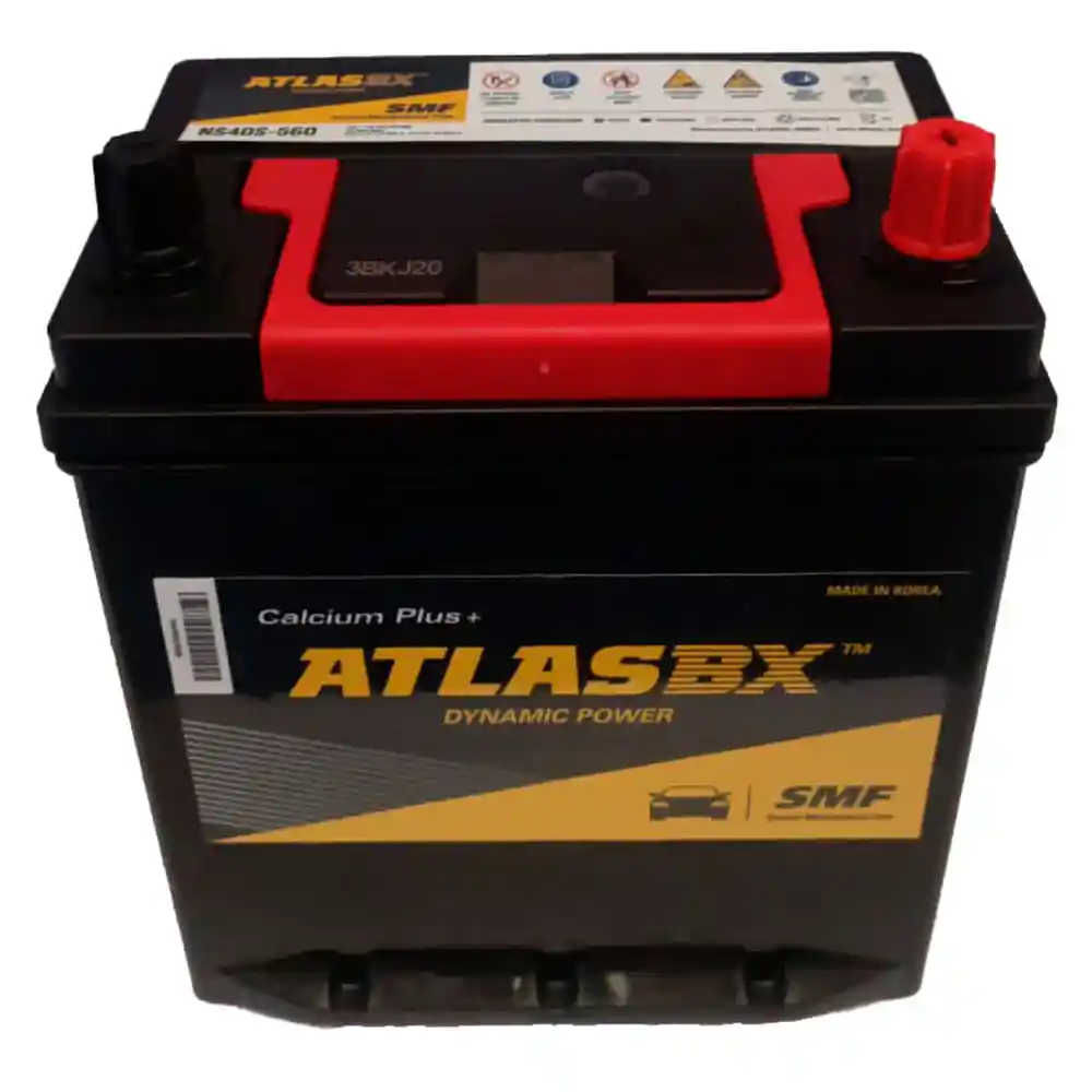 Atlas Bx Batería Smf 65ah 330 Cca Derecho