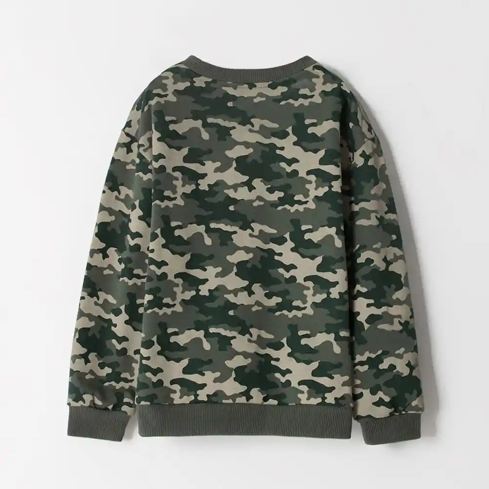 Buzo Cuello Redondo en Falso Fleece Algodón Bebito Magnus Baby Fresh Talla 3t