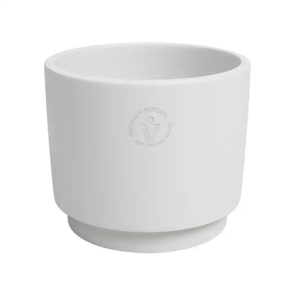 Maceta Arcilla Echo Blanco Outzen