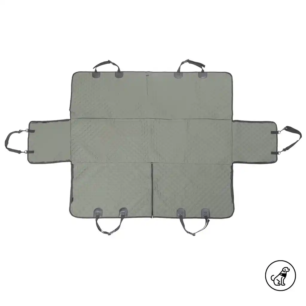 Protector de Carro Para Mascotas Silla Trasera Ride Verde
