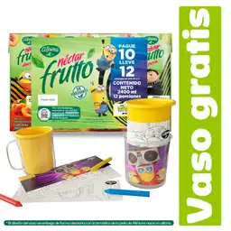 Frutto Néctar de Fruta Edición Minions + Vaso