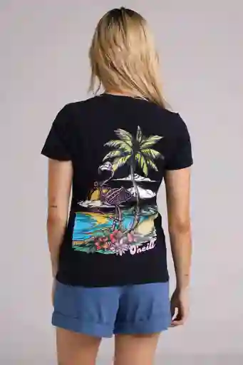 Camiseta Manga Corta Standard Fit Bird Of Paradise Mujer