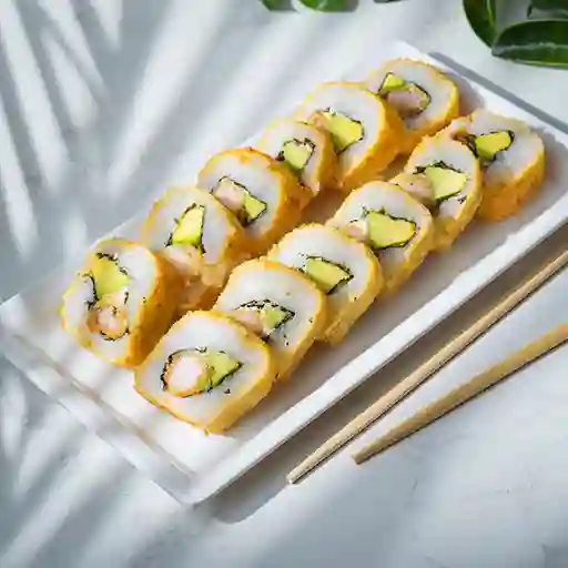 12 Bocados Sushi Camarón Tempura