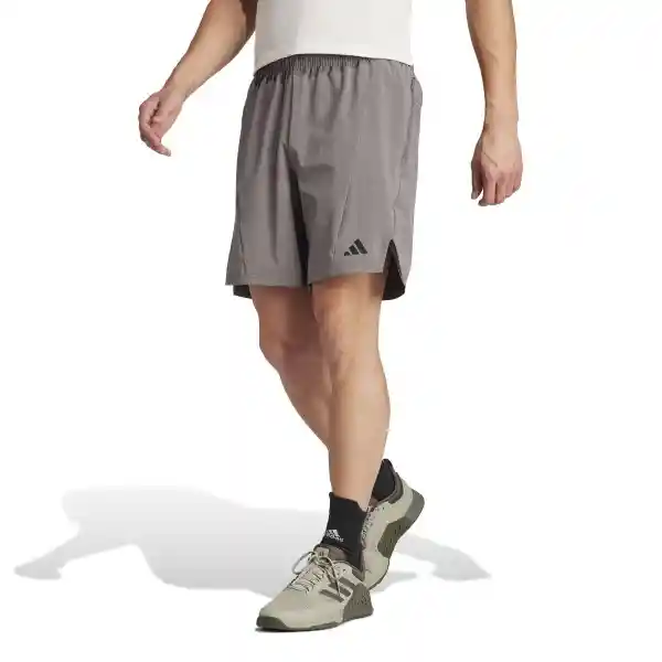 Adidas Short D4t Hombre Café Talla M7 IS3832