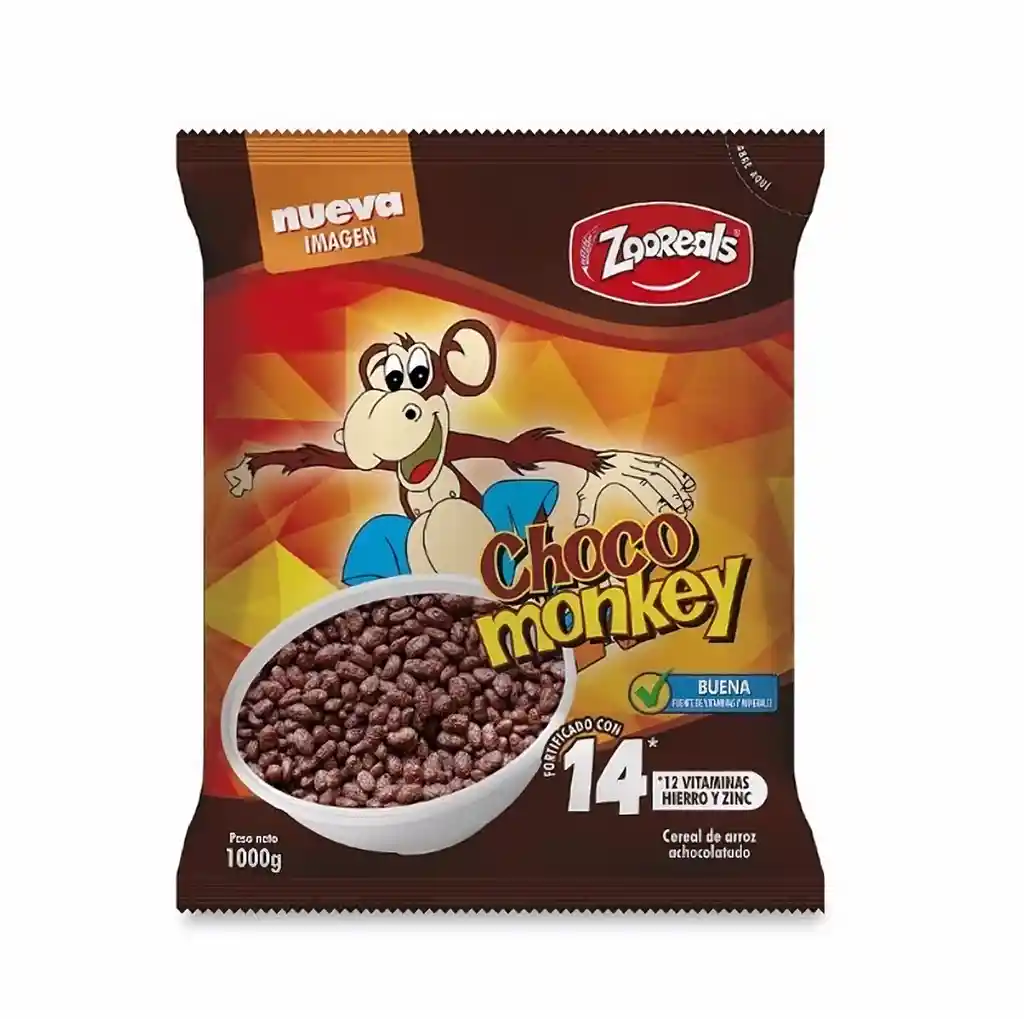 Zooreals Cereal Arroz Choco