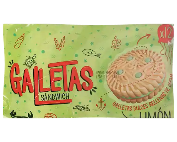 Galleta Sandwich Limón