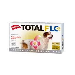 Total FLC Antiparasitario Interno para Perro Mediano hasta 20 kg