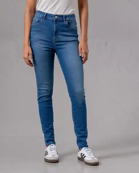 Jean Mujer Azul 16 230F001_AZU194037 Rifle