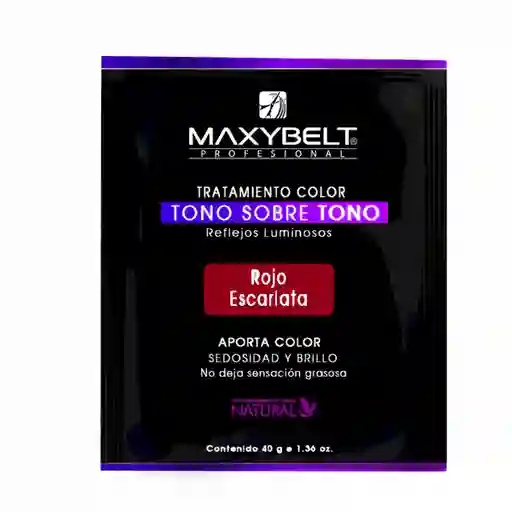 Maxybelt Tratamiento Color Tono Rojo Escarlata 40 g