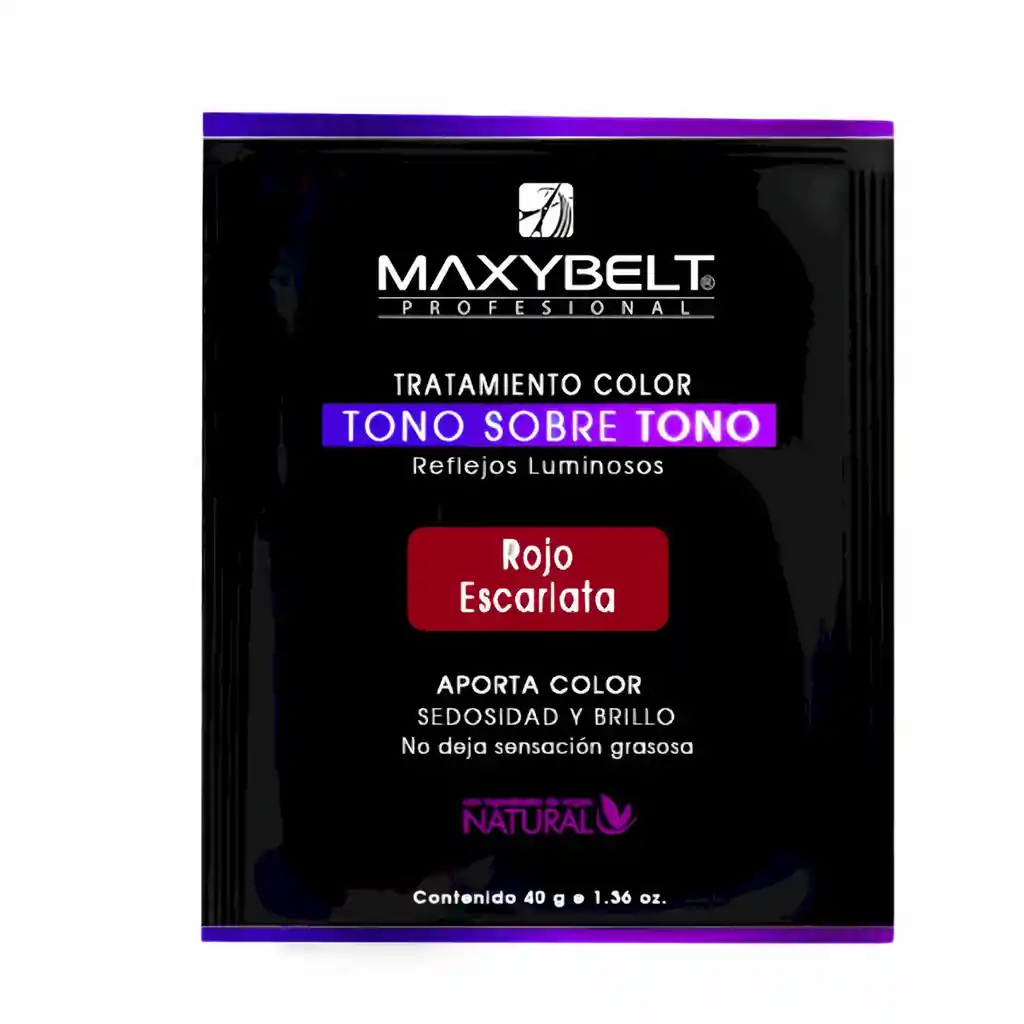 Maxybelt Tratamiento Color Tono Rojo Escarlata 40 g