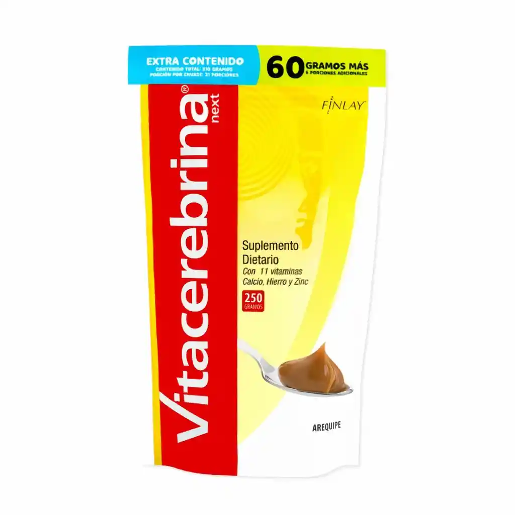 Vitacerebrina Suplemento Dietario Sabor Arequipe