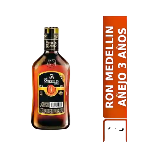Ron Medellín Añejo 3 Años 275 ml