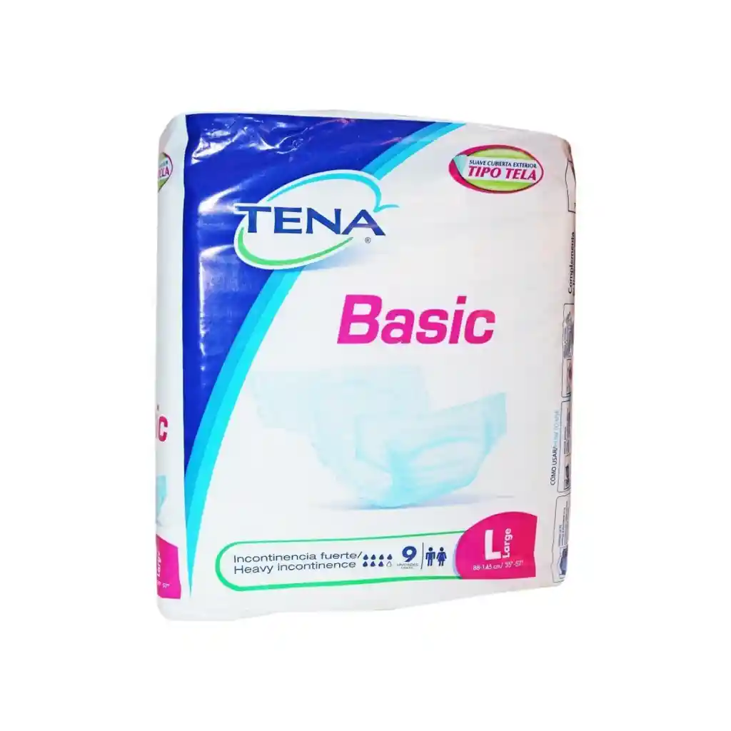 Tena Pañal para Incontinencia Basic Talla L