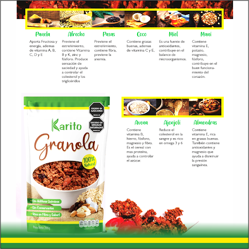 Granola Kartitoalmendras Coco Maní