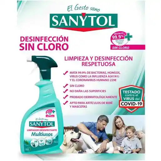Sanytol Limpiador Desinfectante Multiusos