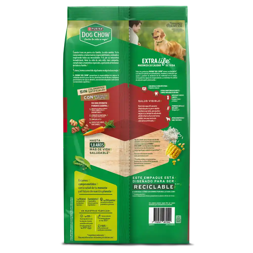 Comida para perro Dog Chow Adulto medianos y grandes x 2 kg OFERTA
