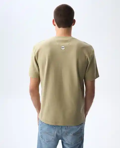 Camiseta Hombre Beige Talla XL 841G006_BEI161110 Americanino