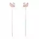 Swarovski Dazzling Swan Pendientes de Presion Cade