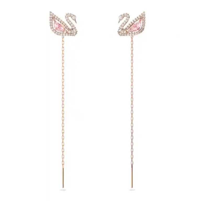 Swarovski Dazzling Swan Pendientes de Presion Cade