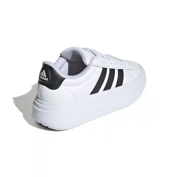 Adidas Zapatos Grand Court Platform Para Mujer Blanco Talla 5.5