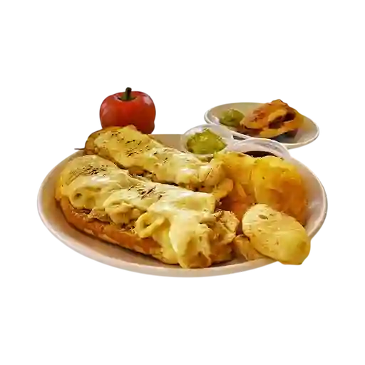 Sándwich de Pollo Gratinado
