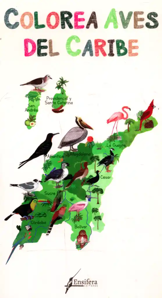 Colorea Aves Del Caribe Colombiano