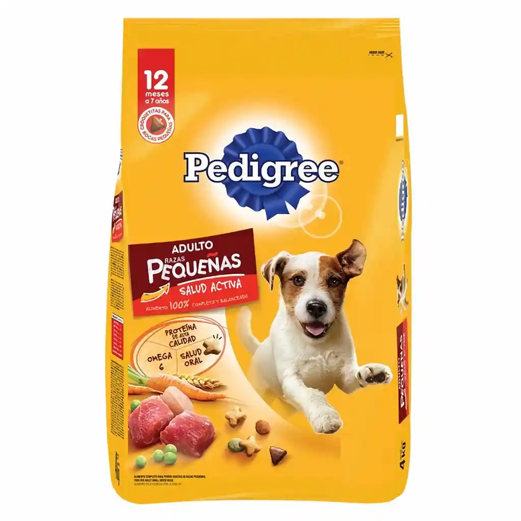 Pedigree Alimento Seco Para Perros  Adulto Razas Pequeñas 17 Kg